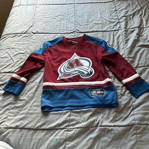 NHL Colorado avalanche Kids Hockey Jersey